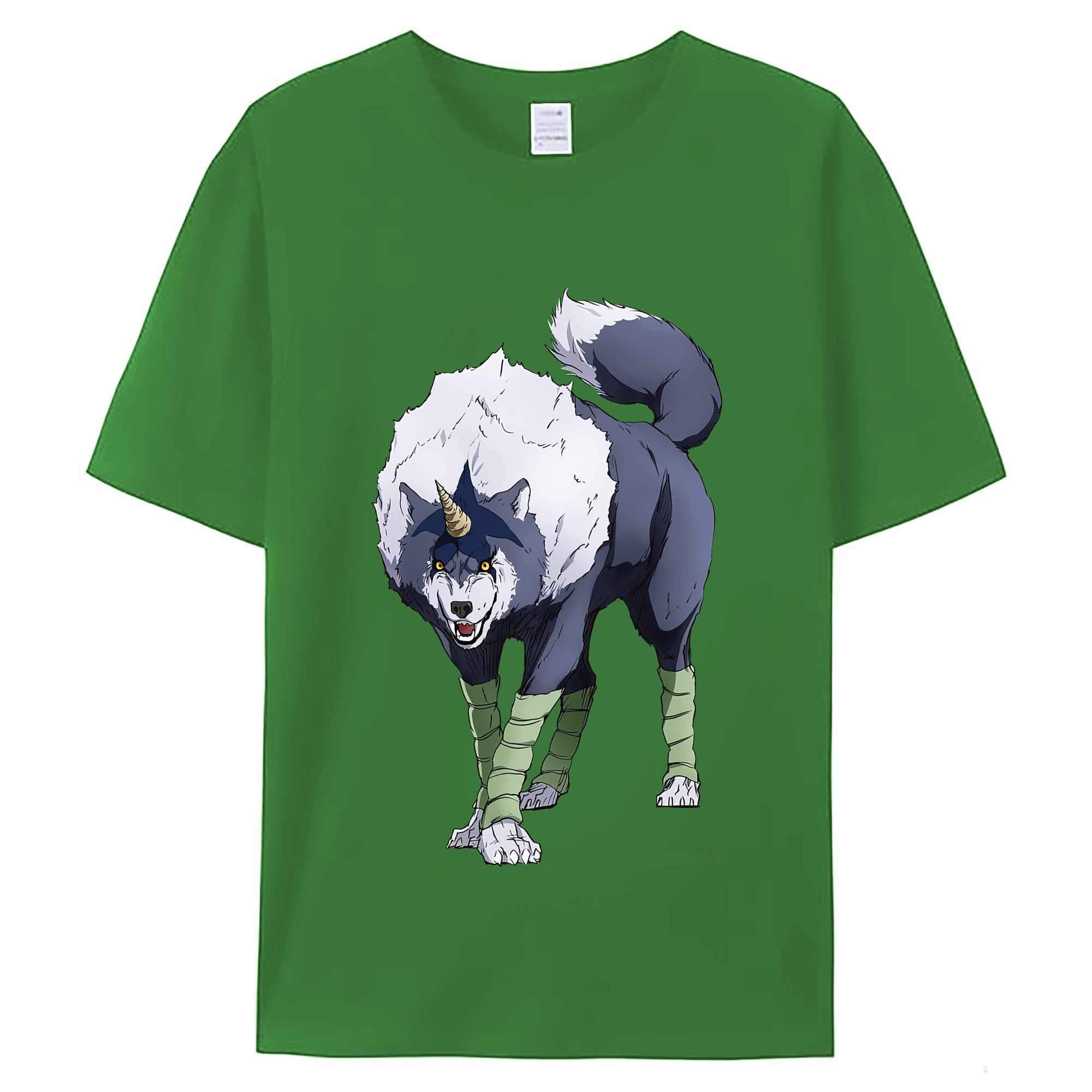 （画像用） 転スラ Regarding Reincarnated to Slime レディースカジュアルプリントTシャツ（綿100％）